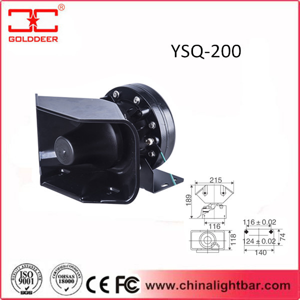 200W Police Alarm Car Loud Speaker (YSQ-200)