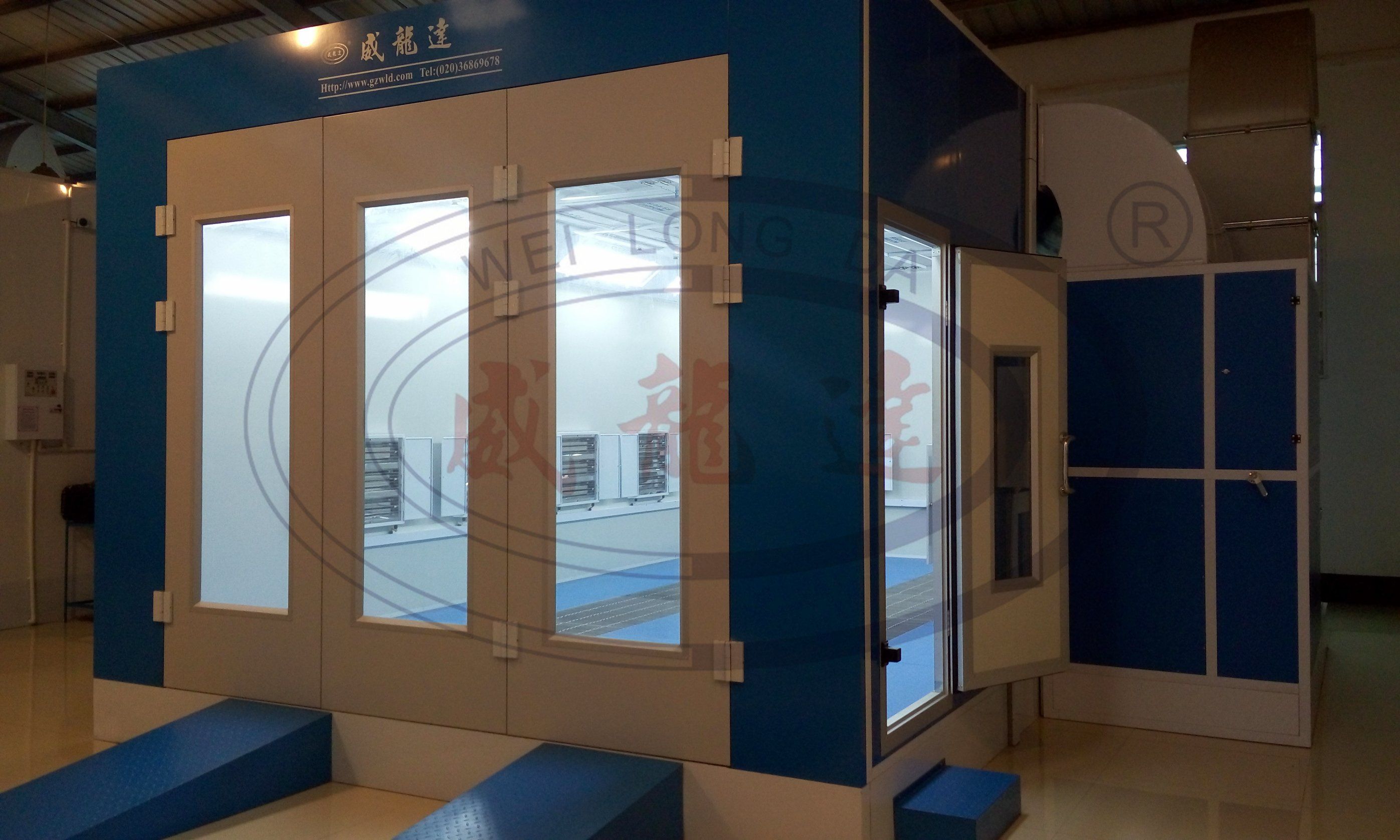 Wld6000 Full Side Draft Car Paint Spray Booth