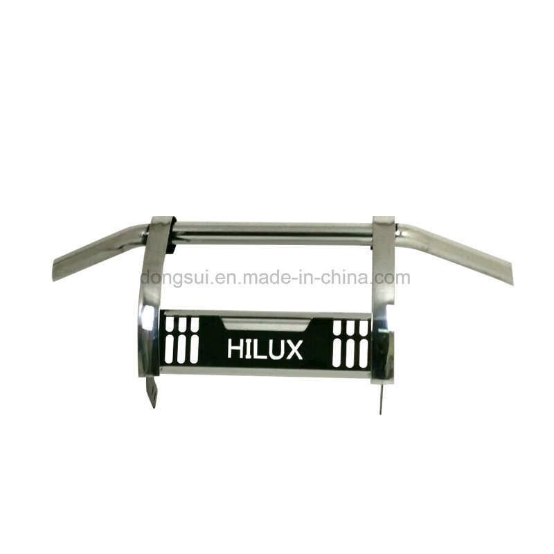 Stainless Steel Front Grille Guard Bumper for Toyota Hilux Vigo Revo