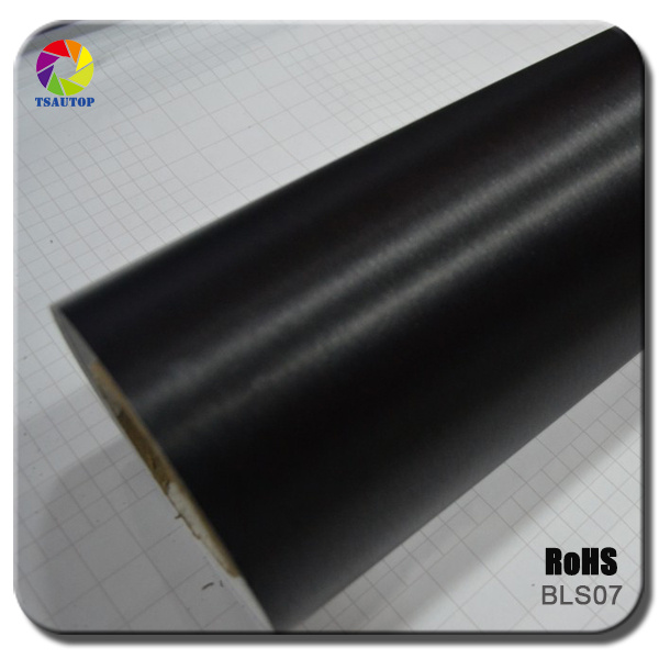 Brushed Car Wrap Vinyl Black Car Wraps