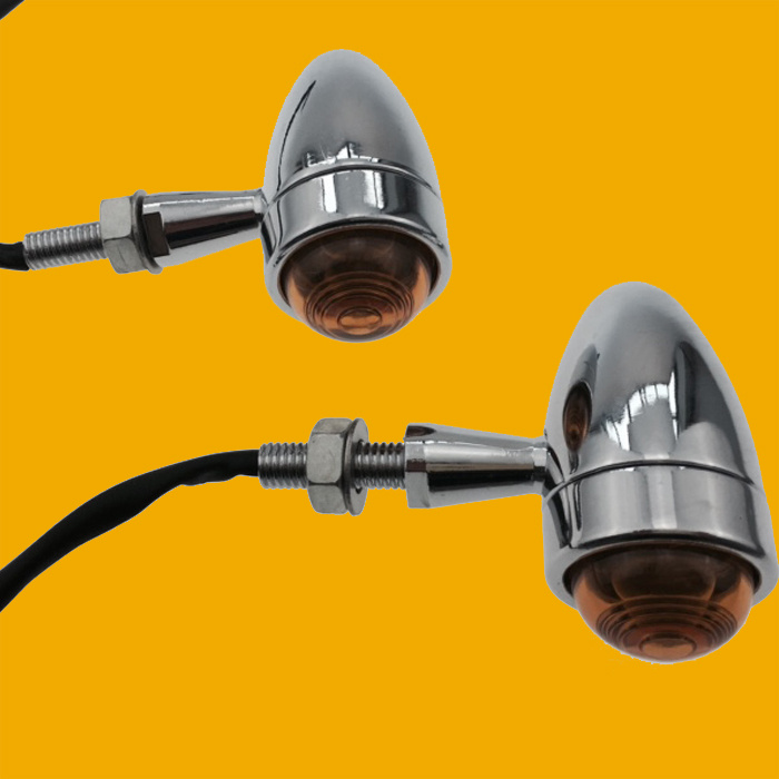 Metal Motor Winker Lamp, LED Motorcycle Indicator Light