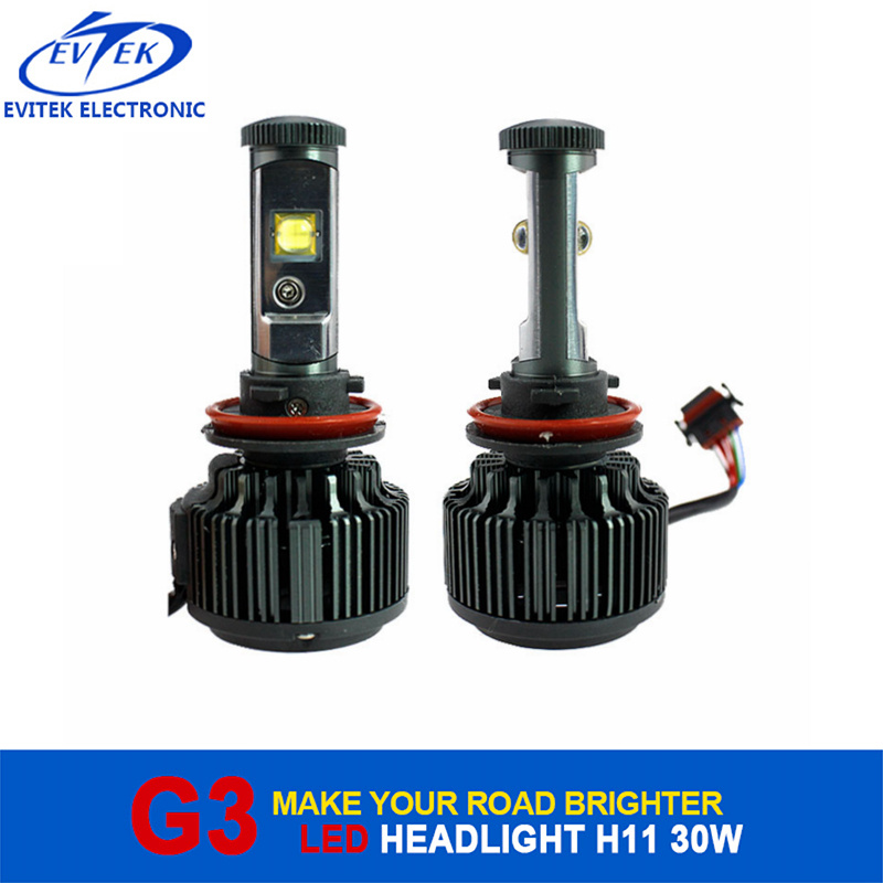 H11 3000lumens 30W 6000k G3 V16 Turbo CREE LED Headlight for Cars