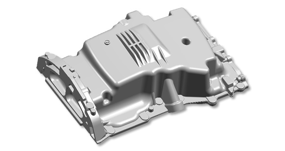 Aluminium Die Casting Oil Pan for Auto Parts