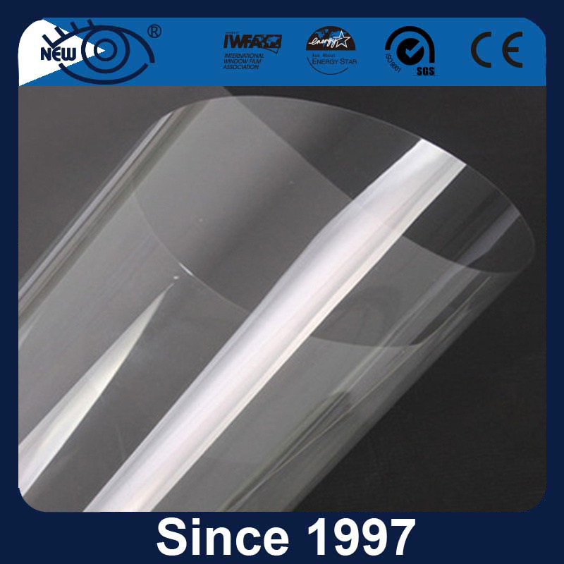 Transparent 7 Mil Clear Safety Window Glass Film