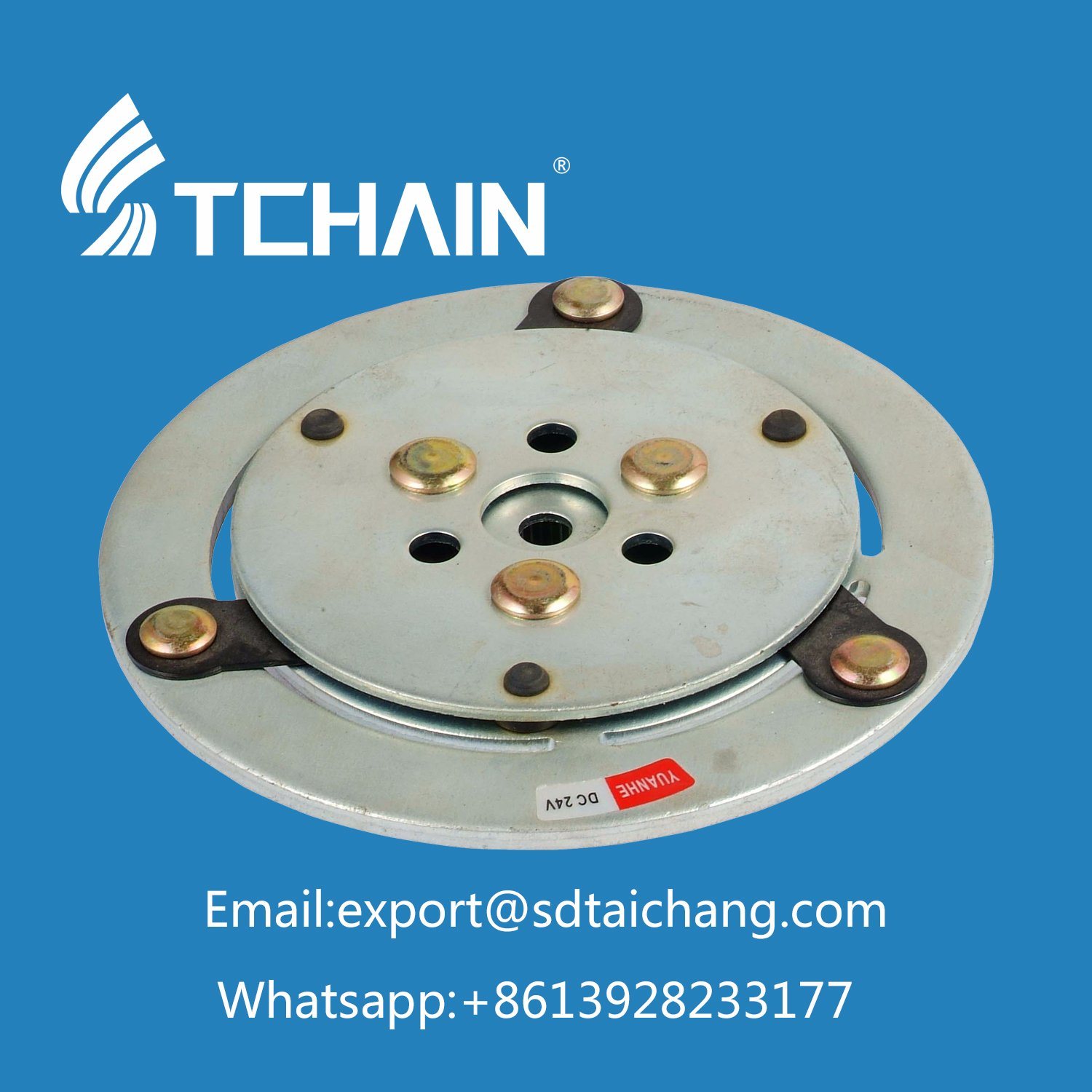 BRT Bus Air Conditioning Spare Parts Pressure Plate