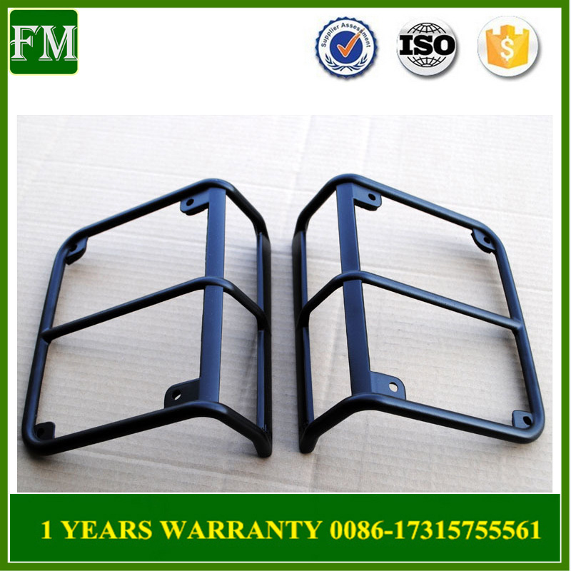 Tail Light Guards Trim Covers for Jeep 07-17 Wrangler