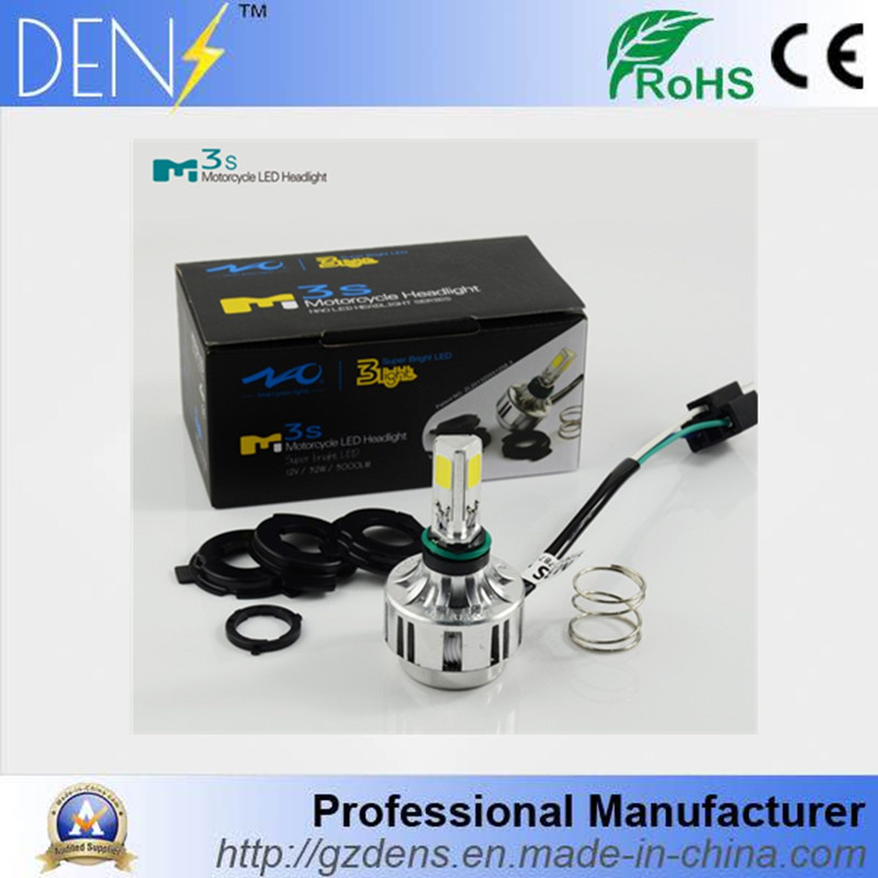 32W 3000lm H4m3s Motorcycle LED Headlight