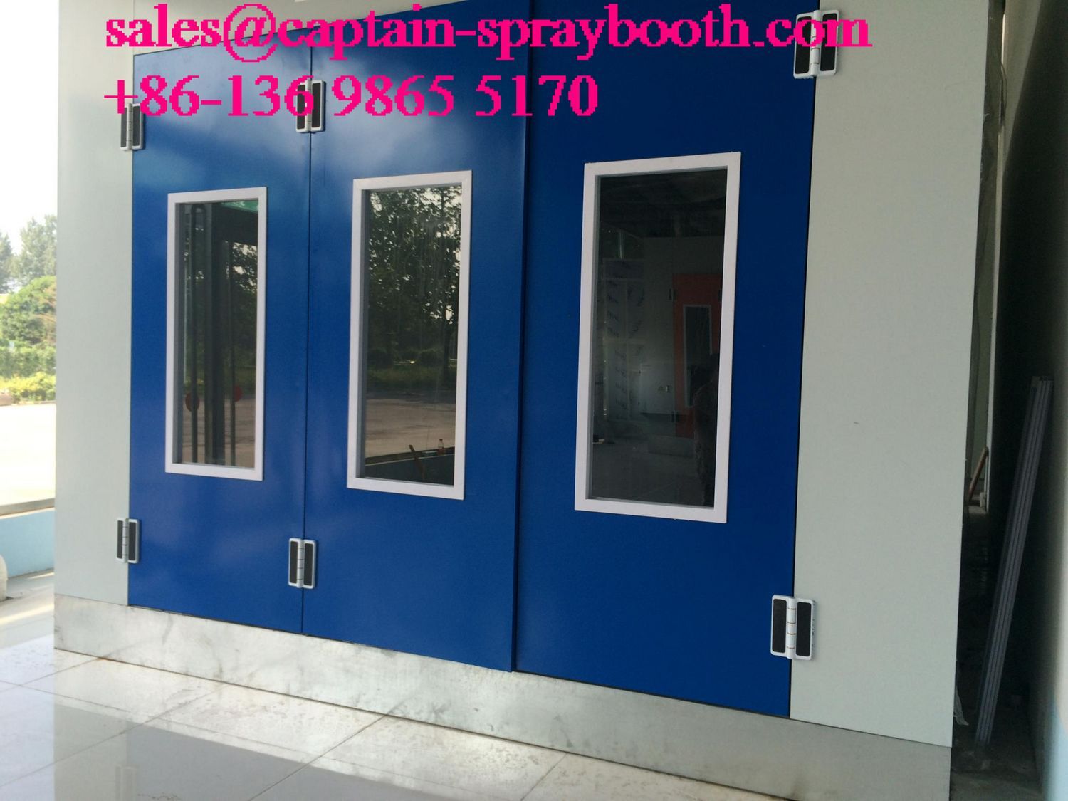 German Down Draft Paint Booth for Car