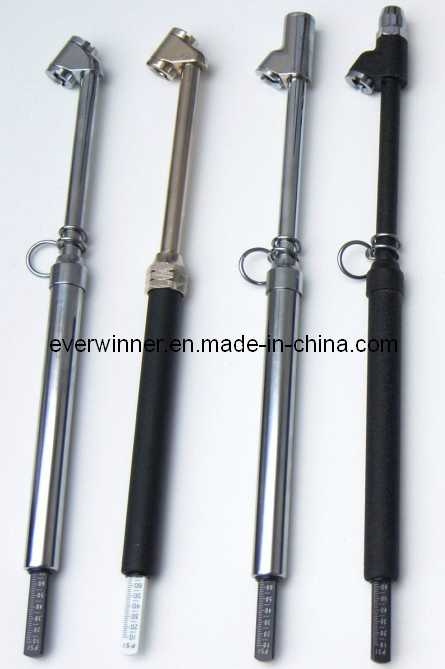 Professional Heavy-Duty Truck Tire Pressure Gauge Chrome Steel