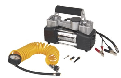 DC 12V 150 Psi Double Cylinders Car Air Compressor