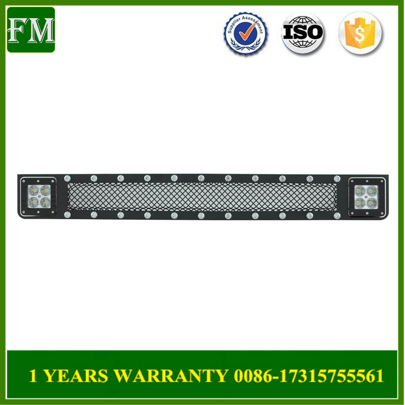 Mesh Bumper Cutout Grille for 07-14 Toyota Fj Cruiser 