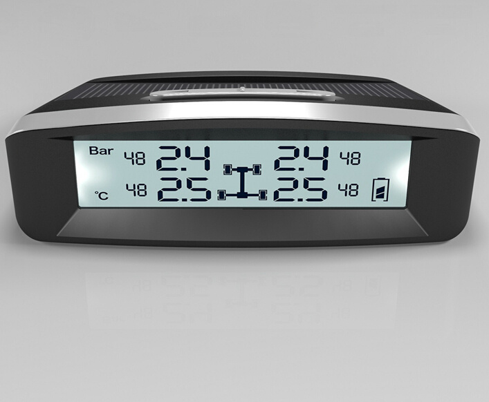 Good Quality Syt TPMS Tire Pressure Monitoring System with Internal Sensors Black White Screen