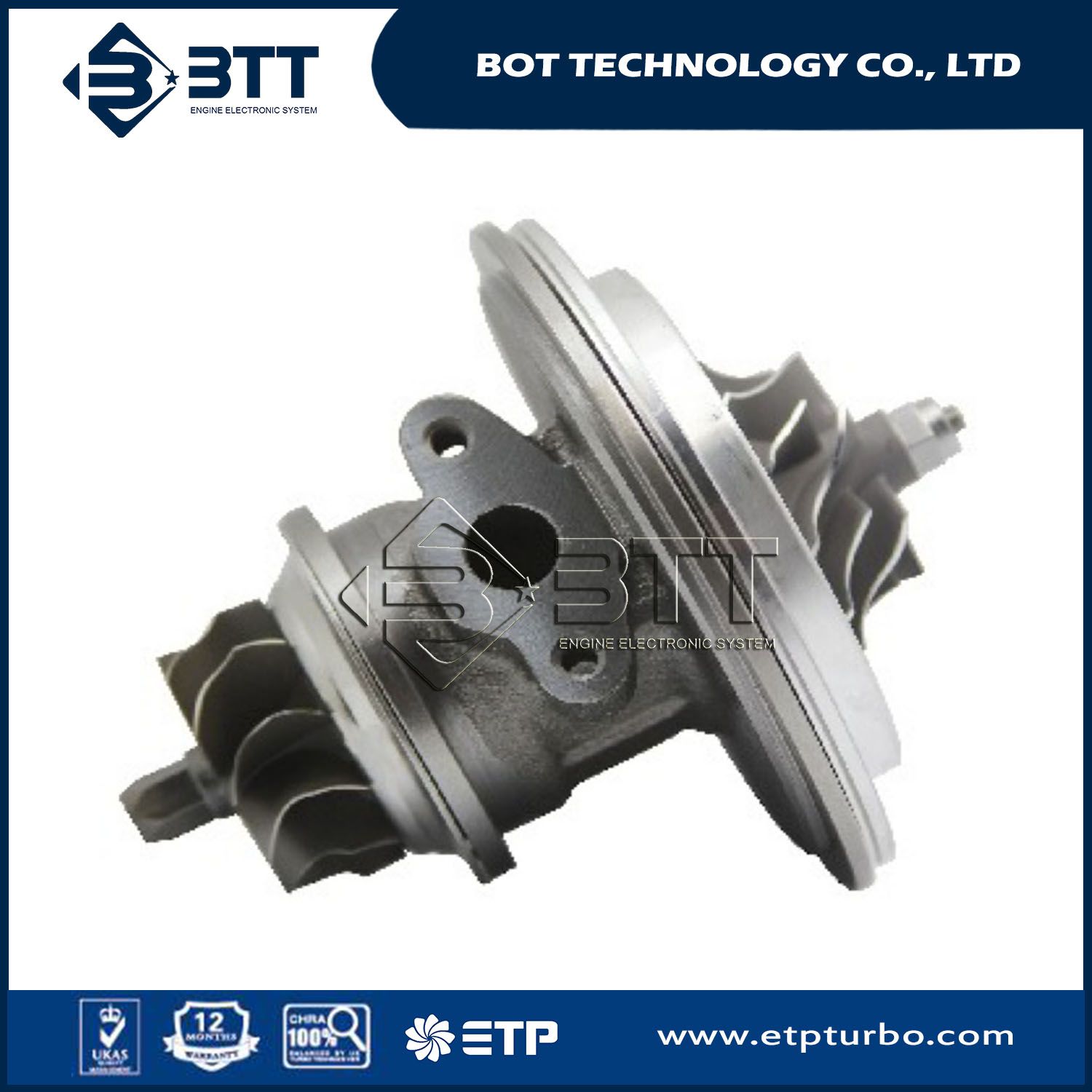 Turbocharger Core Cartridge Chra 53039700066 / 53039710066 / 53039880066 / 53039700067 / 53039710067 / 53039880067 / 53039700078 / 53039710078 / 53039880