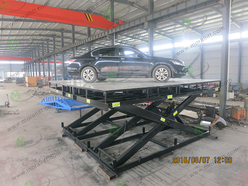 Automobile ShowRoom Turntable Car Lift