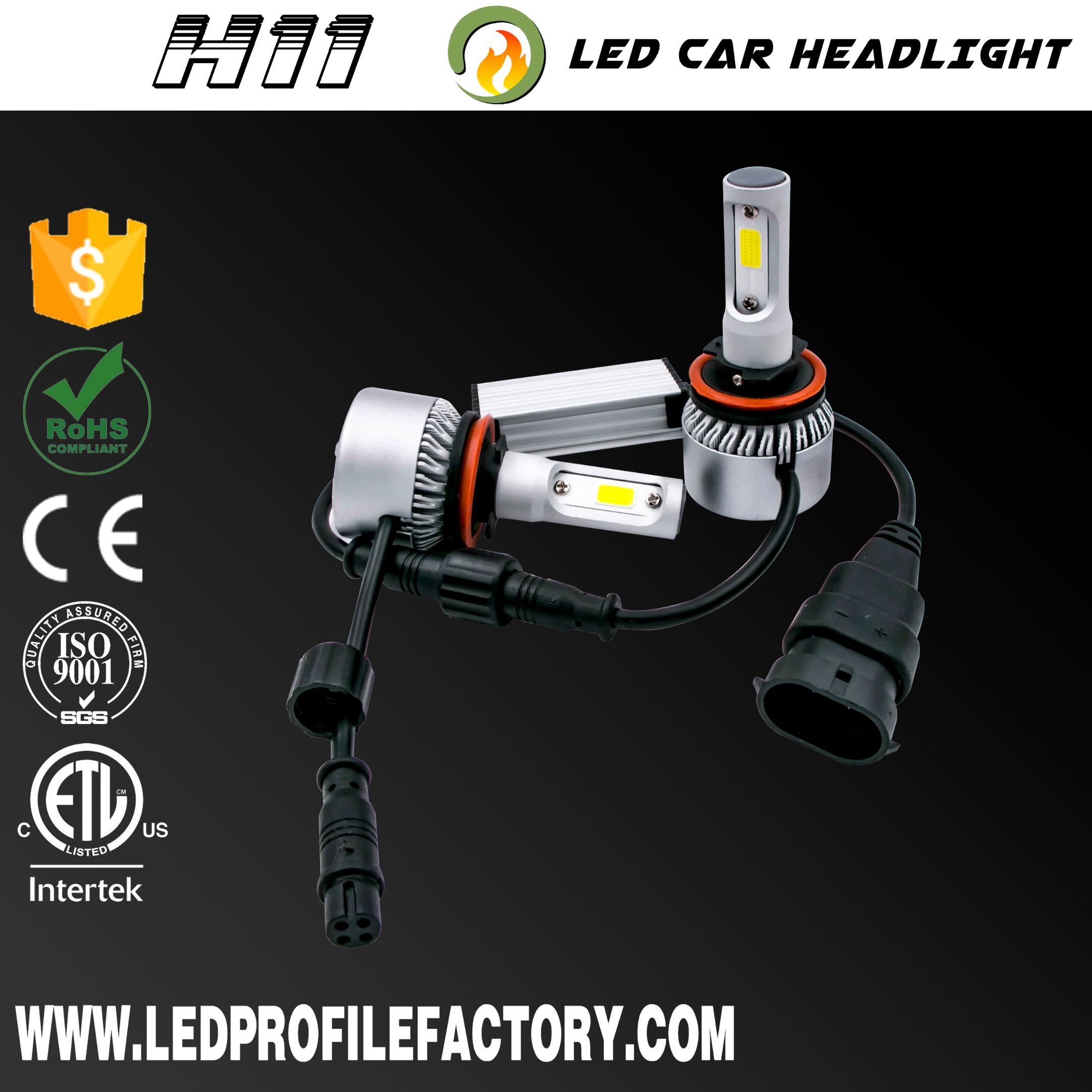 360 Light L7 6600lm Xhp70 G5 LED Headlight