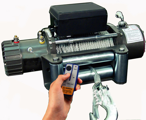 12V Truck Electric Winch with 10000lb Pulling Capacity
