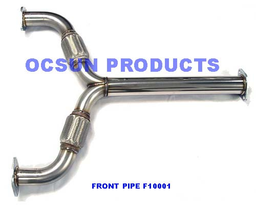 Front Pipe (F10001) and Exhaust Mulffer