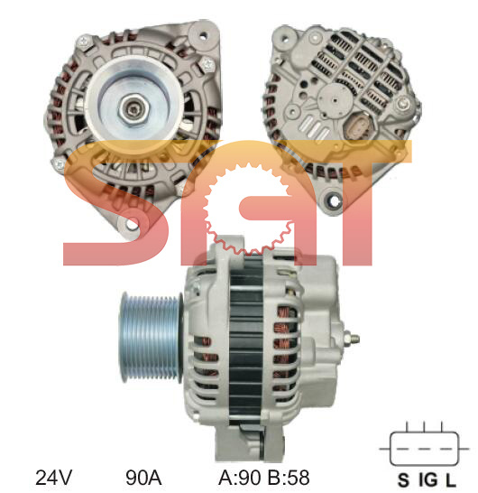 for Mitsubishi Alternator A4ta0592 299580 Ca1633IR