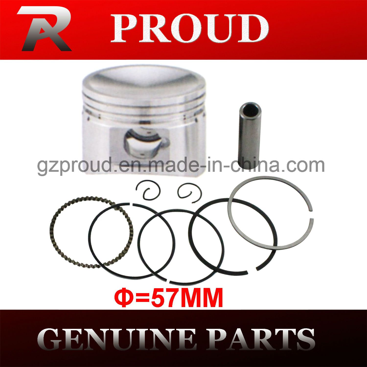 Bajaj 3W4s 175 Piston Kit High Quality Motorcycle Parts