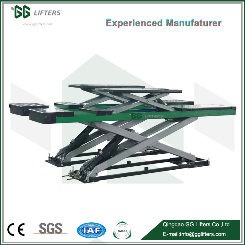 Gg Brand Ce 3.2 Tons Hydraulic Double-Level Platform Scissor Car Auto Lift