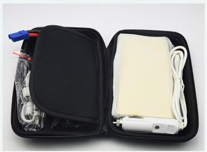 Multifunctional 5V/1A car jump starter for automobiles, MP3, MP4, iPhone, vidicon, camera and so on.