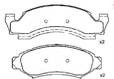 Semi-Metal Car Auto Part Disc Brake Pad for CD8149