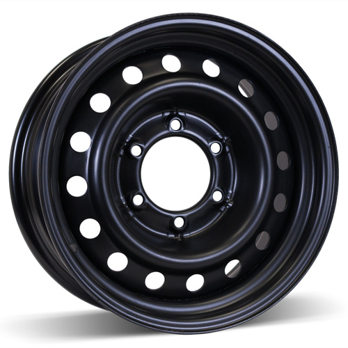 16X7 (6-139.7) Black Steel Wheel Rim