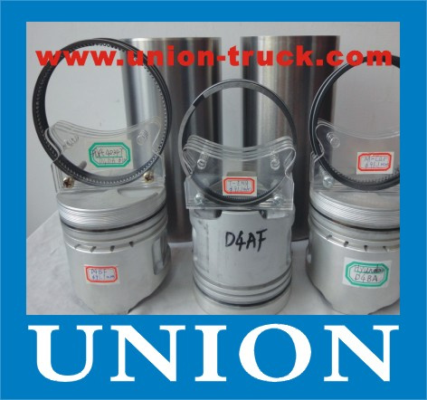 D4BX Piston Ring, D4BX Piston, D4BX Cylinder Liner Kit