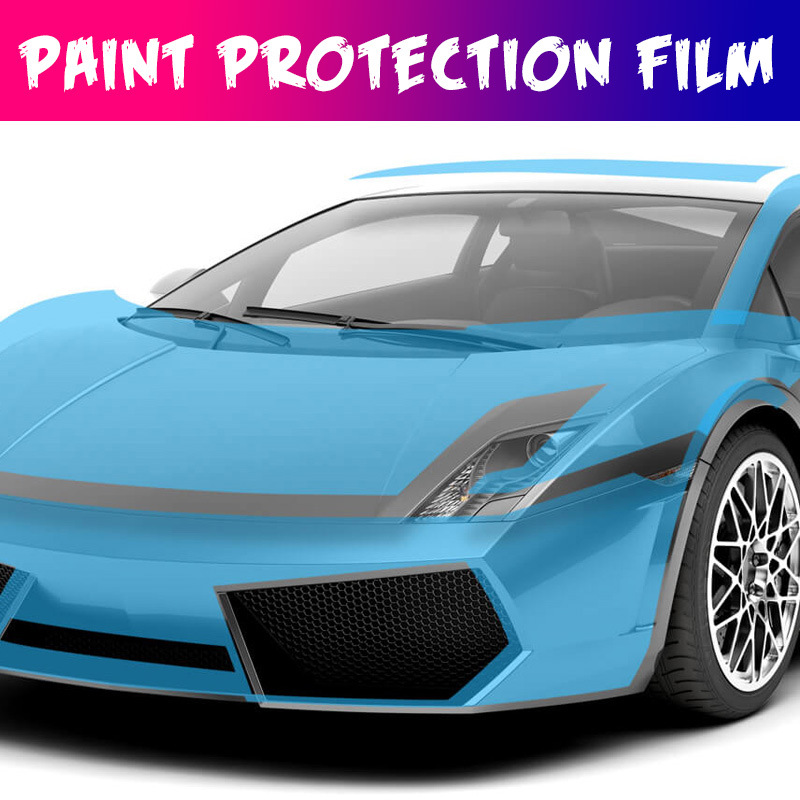 1.52*15m China Cheapest Transparent PVC Car Interior Paint Protective Car Wrap Vinyl Film