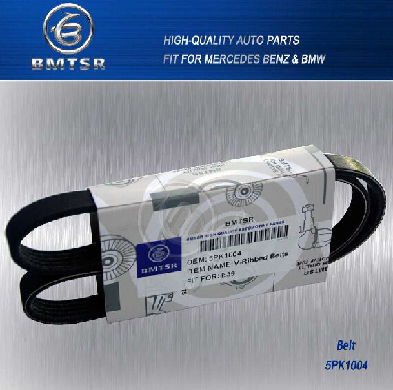 Supplier Good Quality Auto Natural Rubber V Ribbied Belt 5pk1004 E39 M62 E38