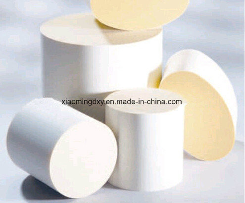 Cylindrical 600cpsi Honeycomb Ceramic Substrate for Catalytic Converter