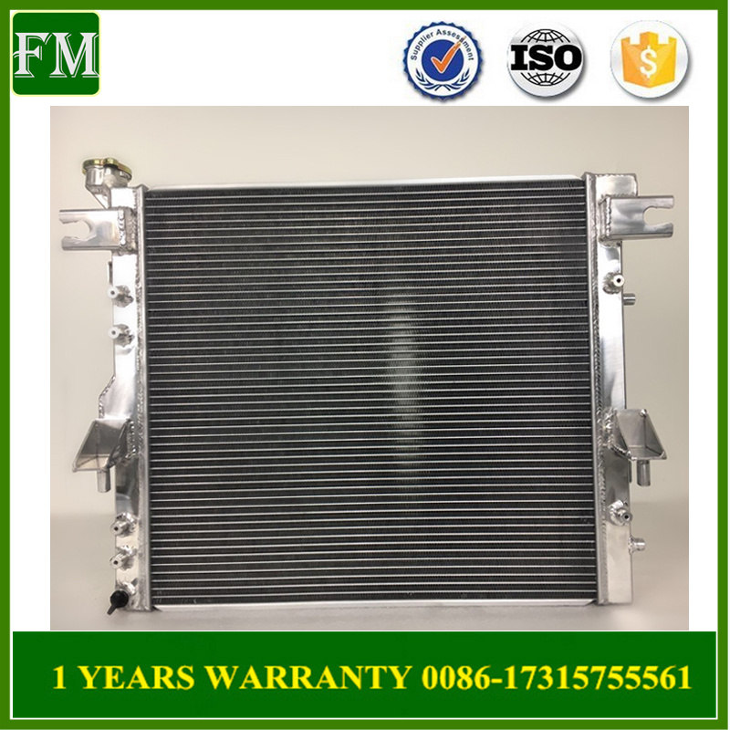 3 Rows Aluminum Radiator for Jeep Wrangler Jk 2.8L-3.8L 2007-2017
