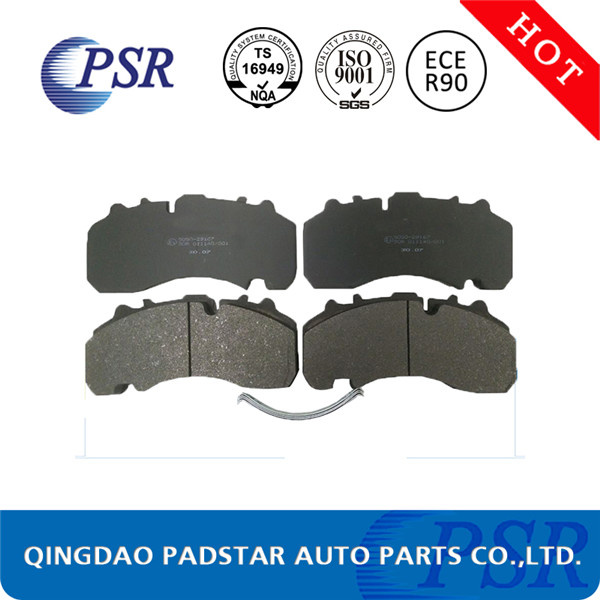 Auto Spare Parts Truck Disc Brake Pads Wva29167 for Mercedes-Benz