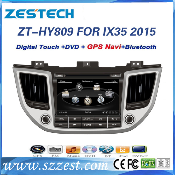 2 DIN Car Radio DVD for Hyundai Tucson IX35 2015 2016
