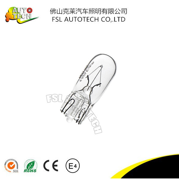 Indicator Dashboard Turn Signal Light T10 W2.1*9.5D 24V 5W Halogen Bulb for Auto