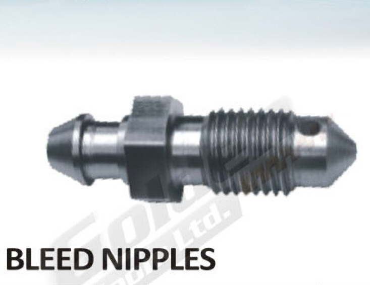 Straight Stainless Steel Bleed Nipples Fittings