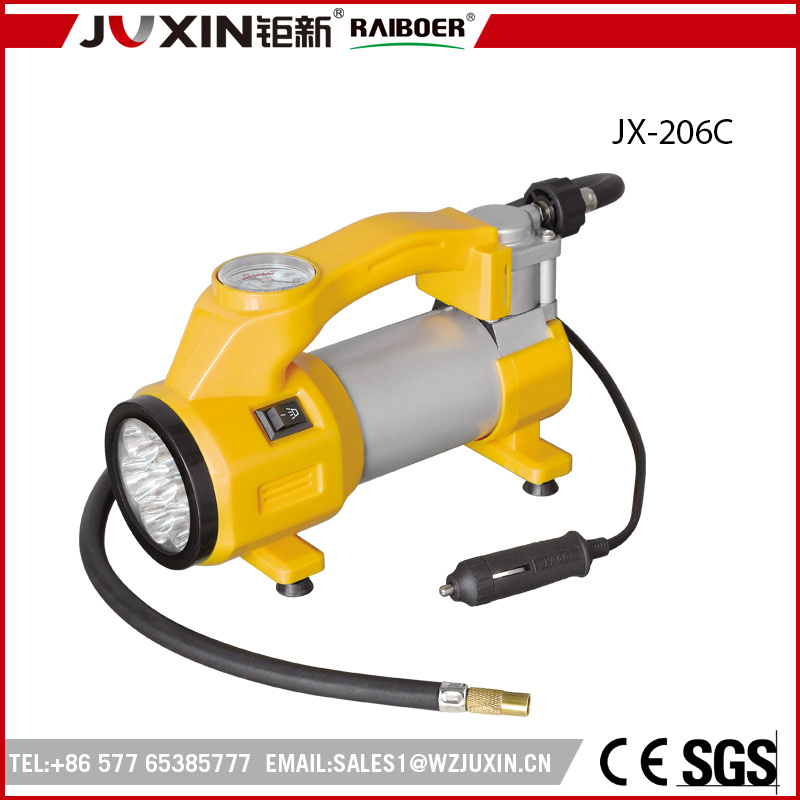 12 Volt Portable Auto Air Compressor with Carry Bag