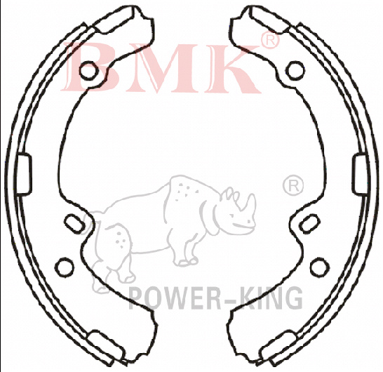 Brake Shoe (K2251) for Toyota