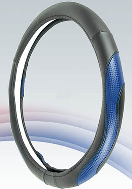 PVC with PU Steering Wheel Cover (BT7332)