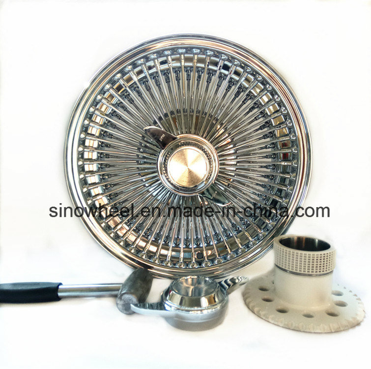 Steel Wire Wheel Chrome Wire Steel Wheel 15X7