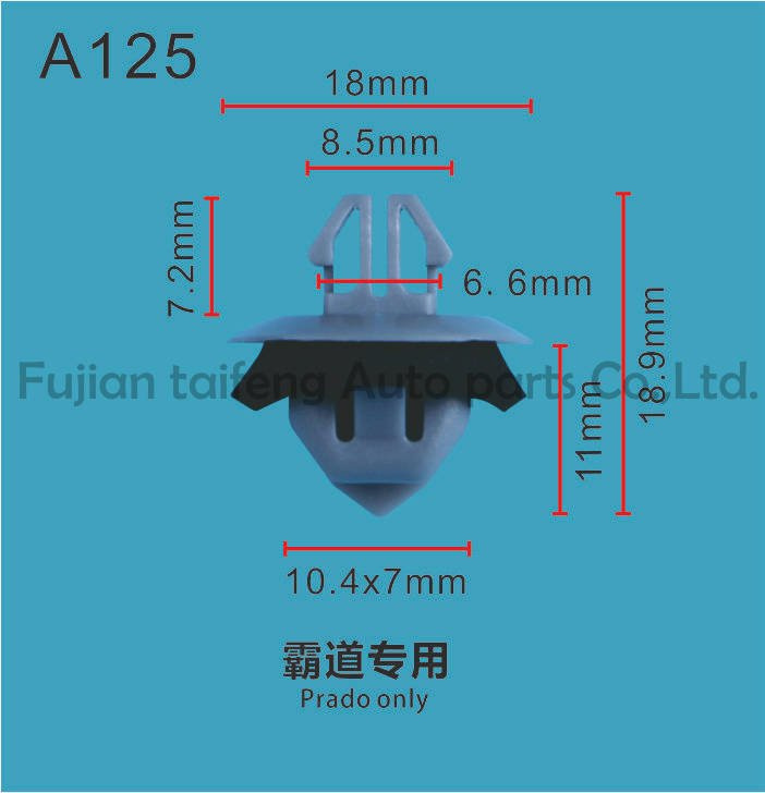 Auto Plastic Fasten Automotive Clip Autobady Clips