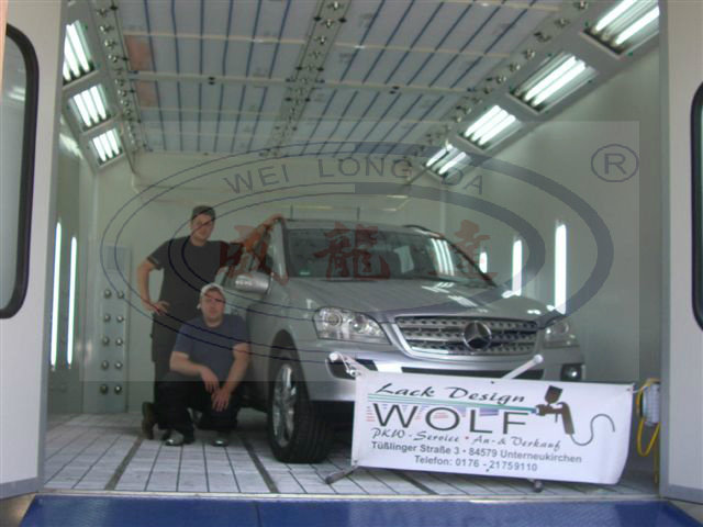 Wld8400 Ce Water Based Paint Spray Booth