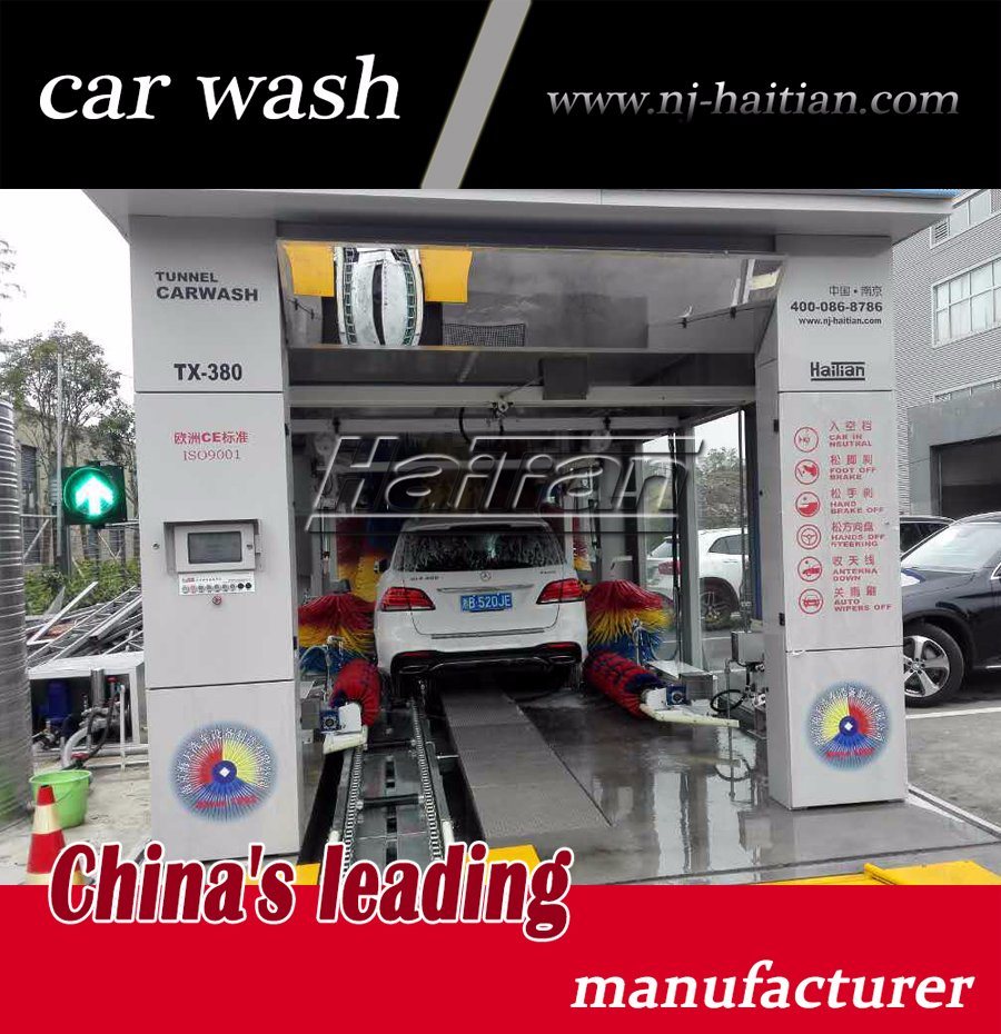 China Tx-380af Best Automatic Tunnel Car Wash System Use at Car Wash Shop