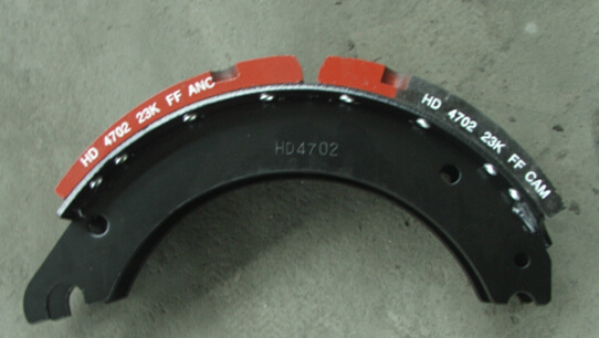 4702 23k Ff Lined Shoe Heavy Duty Truck Trailer Brake Shoe