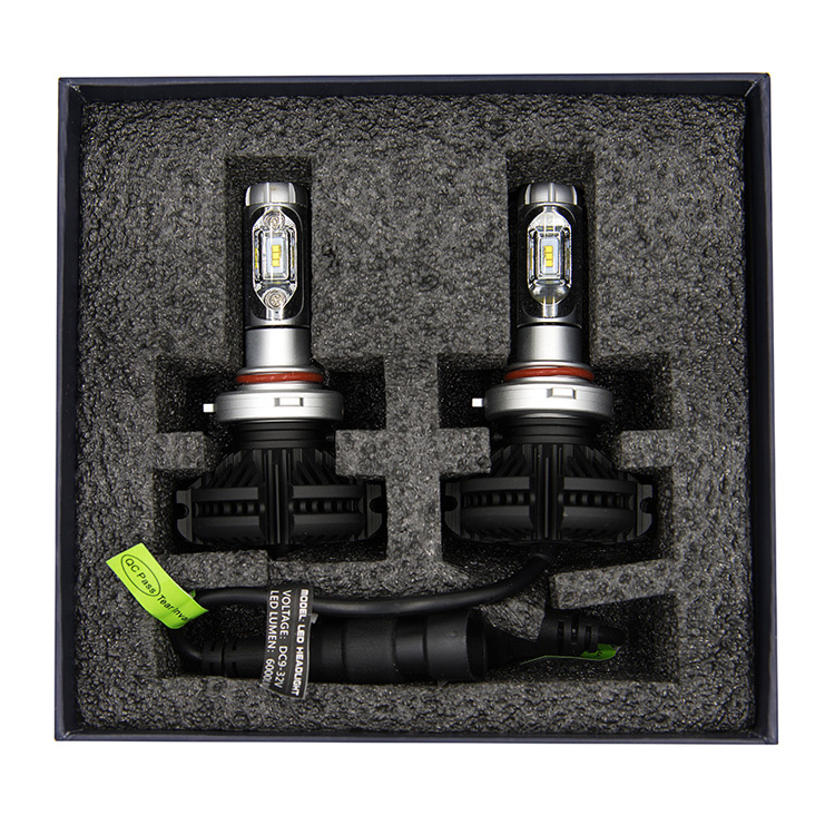 Conversion Light Kit X3 9012 6500k LED Bulb 50W LED Headlight with LED Car Light 6000lm