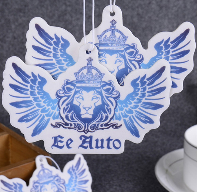 Aromatic Car Hanging Air Freshener with Company Logo