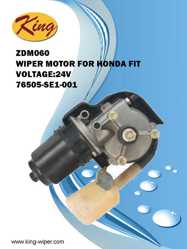 Zdm060 24V Wiper Motor for Honda Fit, OE: 76505-Se1-001