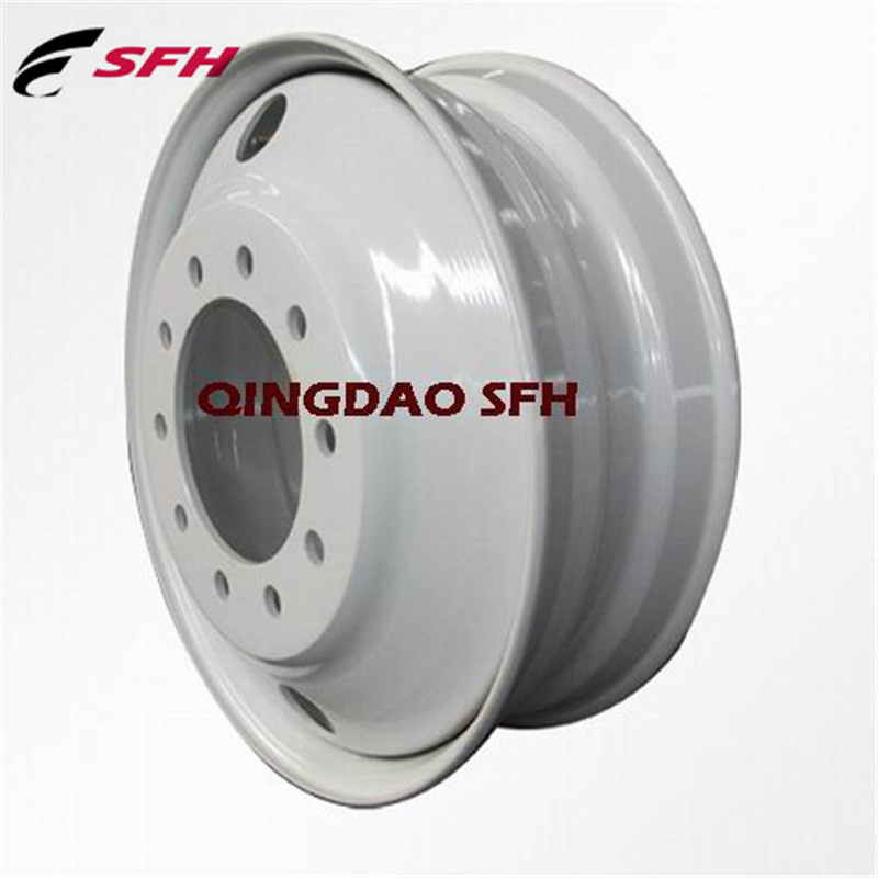 Wheel Rim and Light Weight Steel Tubeless Wheel (24.5X8.25)