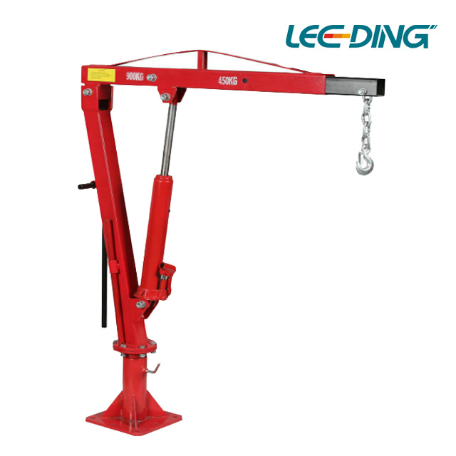 Foldable 2000lb Swivel Truck Crane, Shop Crane, Lifting Equipment