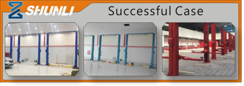 4tons Hydraulic Safely System Manual Portable Car Hoist